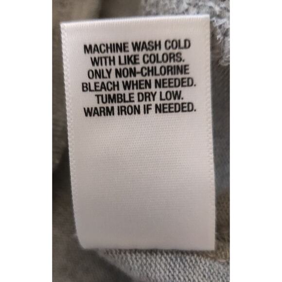 Sunday Cowl Neck Top Sz 2X Gray White Lace Front Panel Lightweight Sweater - Picture 11 of 16